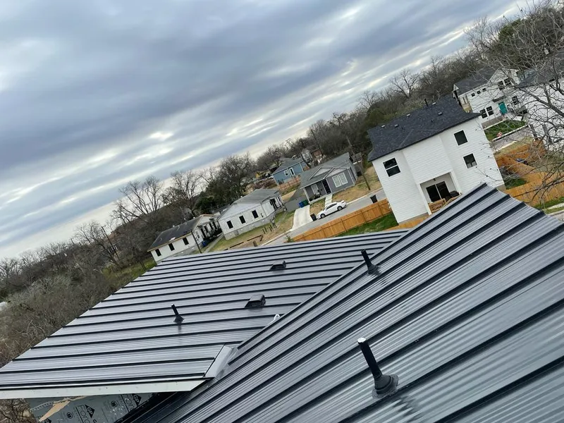 Standing seam metal roof panels with vents for Skylight Repair in Coraopolis